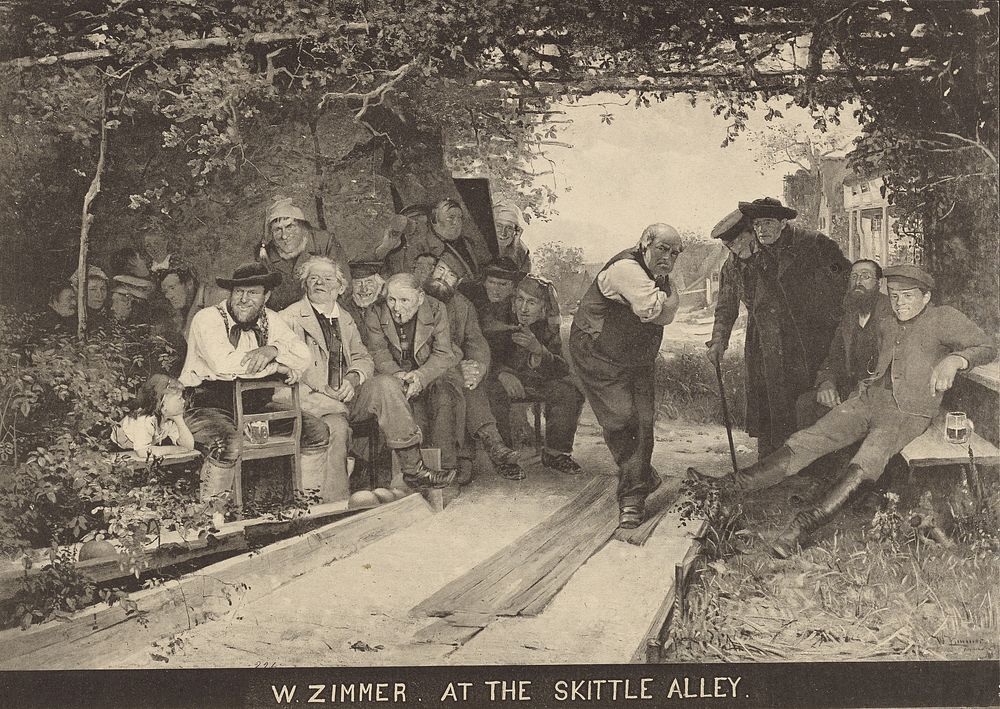 W. Zimmer - At the Skittle Alley
