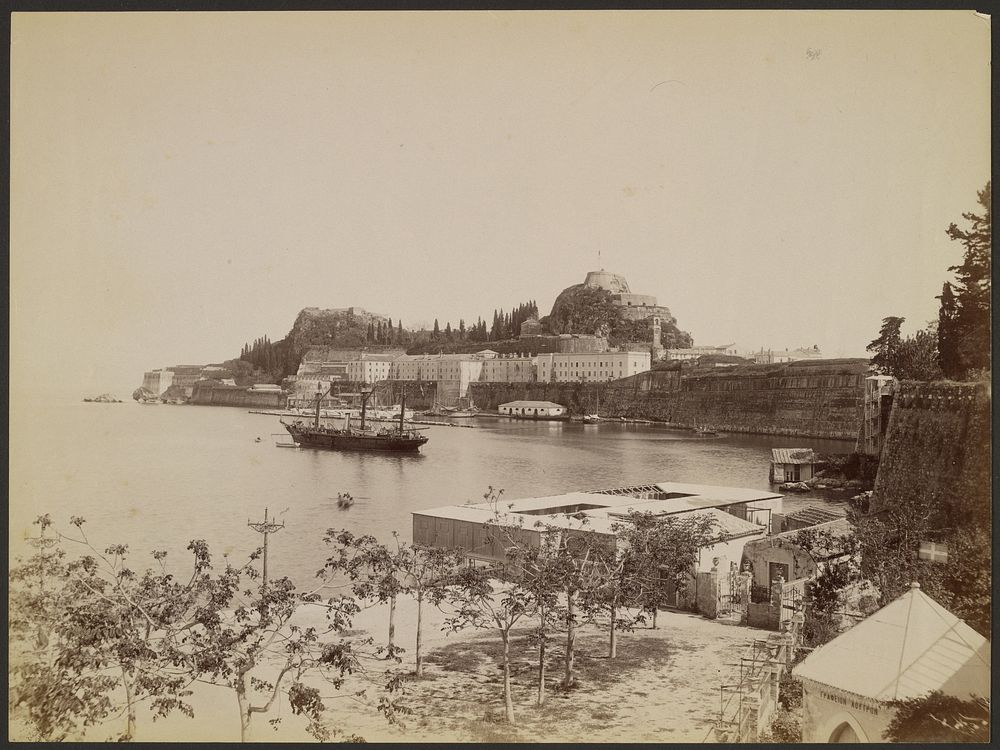 Corfu Harbor B Borri e | Free Photo - rawpixel