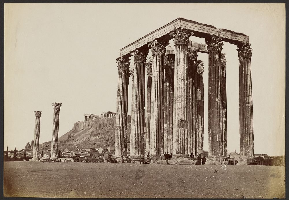 Temple of Olympian Zeus by Petros Moraites