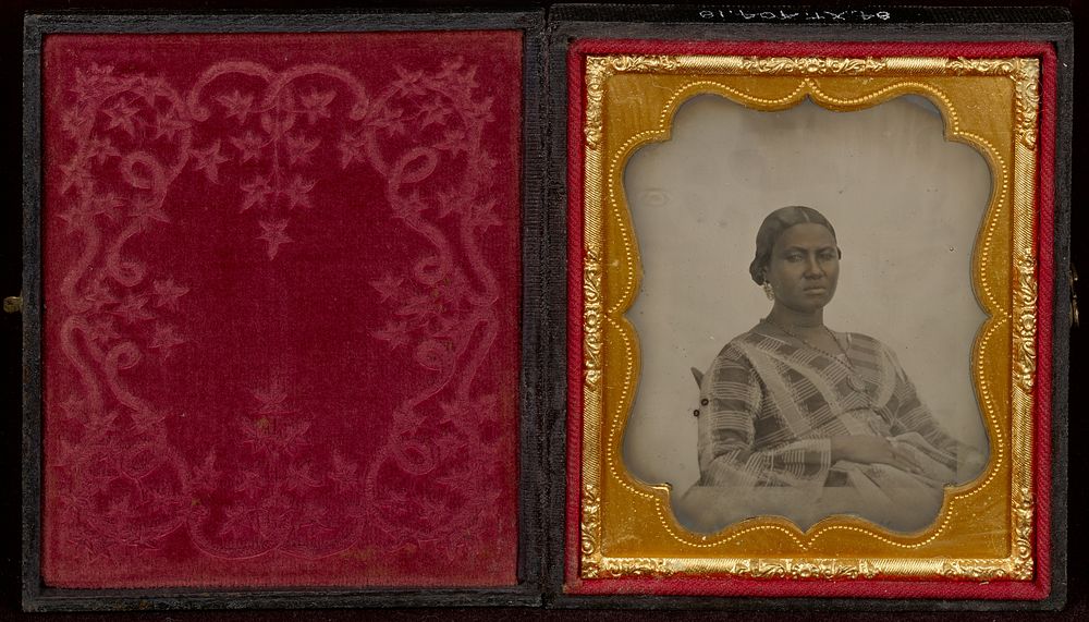 Portrait of a Seated Black Woman