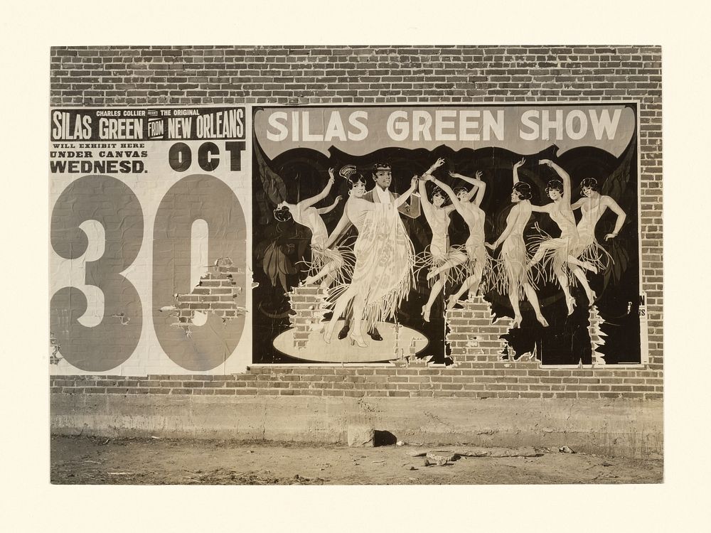 Show Bill, Demopolis, Alabama / Poster, Alabama by Walker Evans