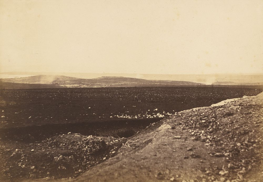 The Mamelon and Malakoff from the Mortar Battery by Roger Fenton
