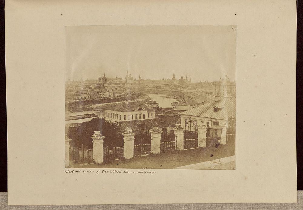 Distant View of the Kremlin, Moscow by Roger Fenton