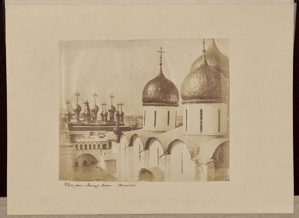 From Ivanif [sic] Tower, Kremlin, Moscow by Roger Fenton