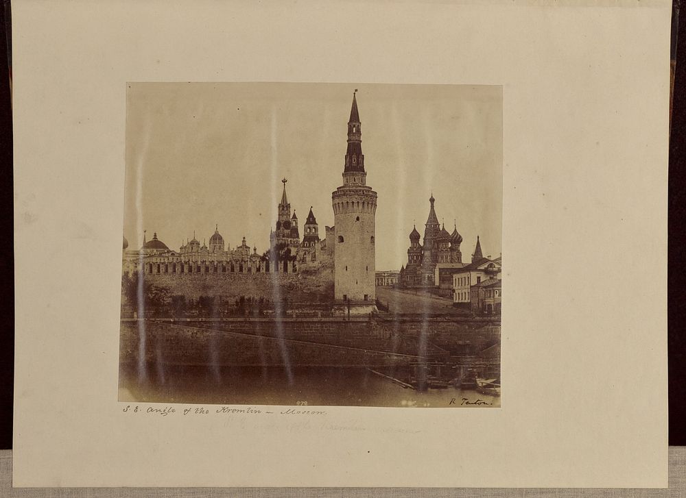 S.E. Angle of the Kremlin - Moscow by Roger Fenton