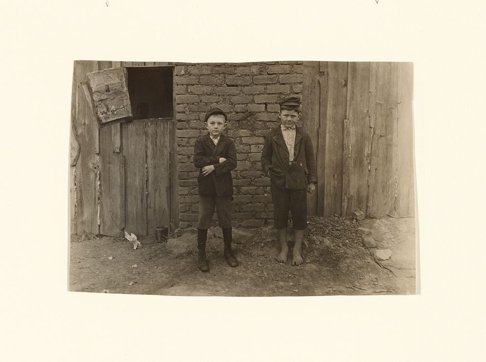 John Madison and Floyd Root, Eurika Cotton Mills, Chester, South Carolina by Lewis W Hine