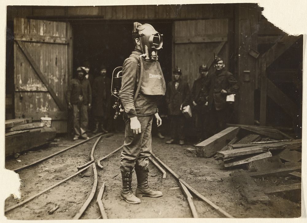 Coal Miner Workers, Pennsylvania by Lewis W Hine