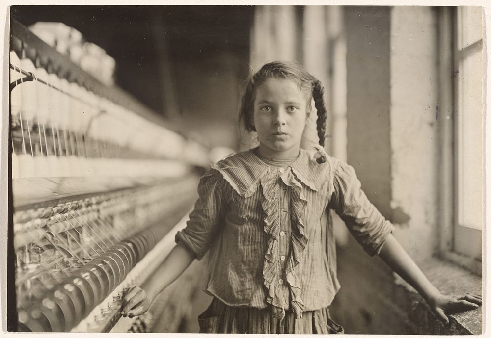 Cotton-Mill Worker, North Carolina by Lewis W Hine