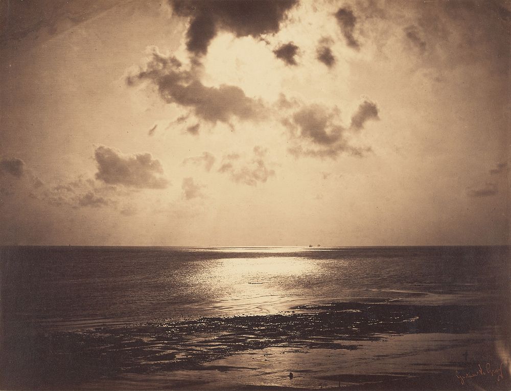 An Effect of Sunlight - Ocean No. 23 by Gustave Le Gray