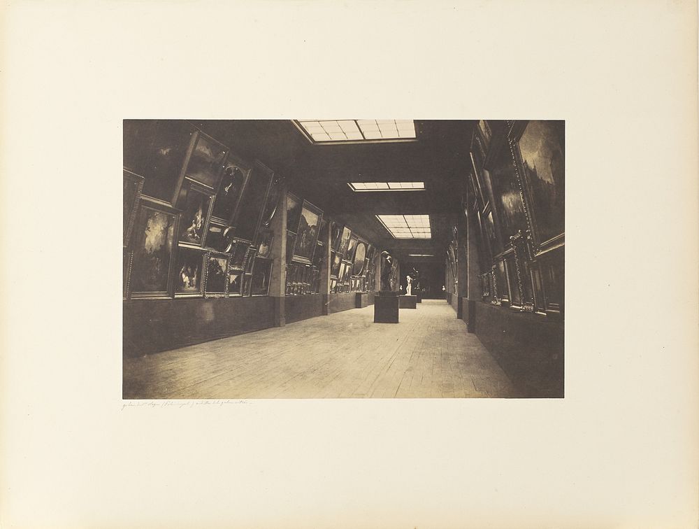 Salon of 1852, Palais Royal by Gustave Le Gray