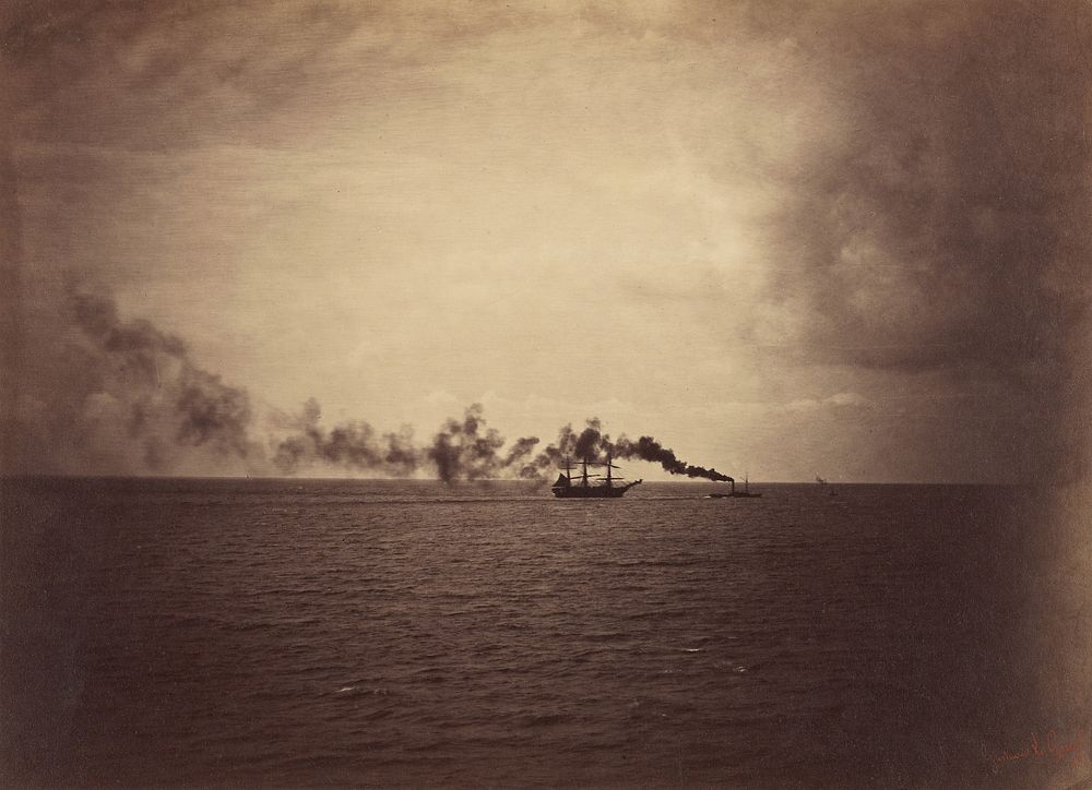 The Tugboat by Gustave Le Gray