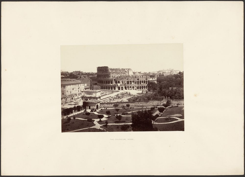 The Colosseum, Rome by Giorgio Sommer
