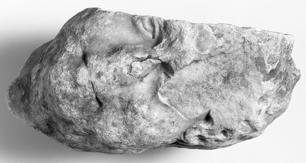 Roman Portrait Head Fragment
