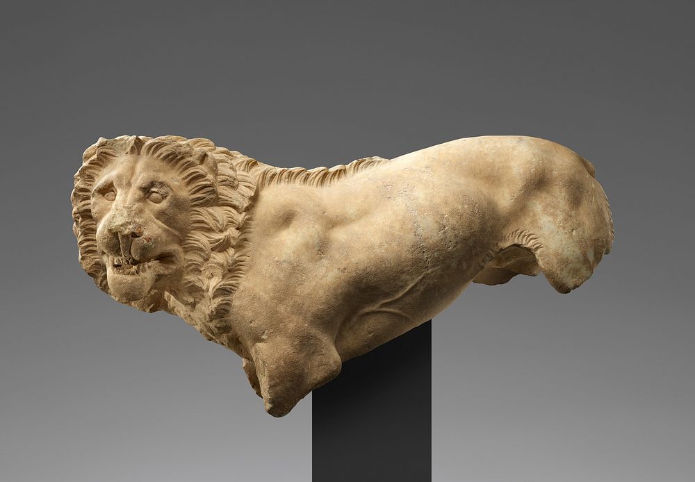 Statue of a Funerary Lion