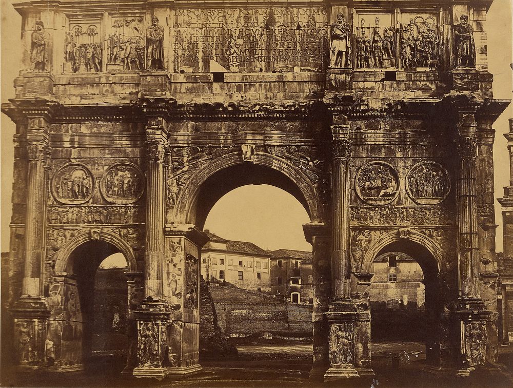 Arch of Constantine by Robert Macpherson
