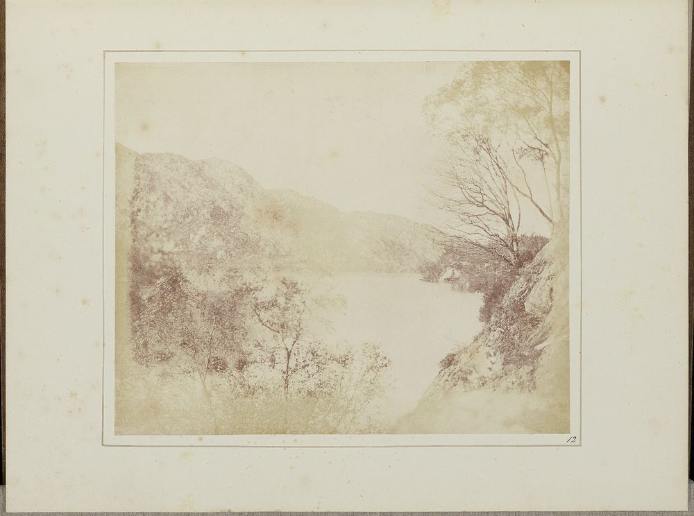 Loch Katrine by William Henry Fox Talbot