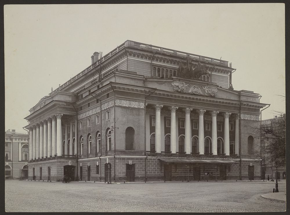 Alexander Theatre, St. Petersburg by Karl Karlovitz Bulla