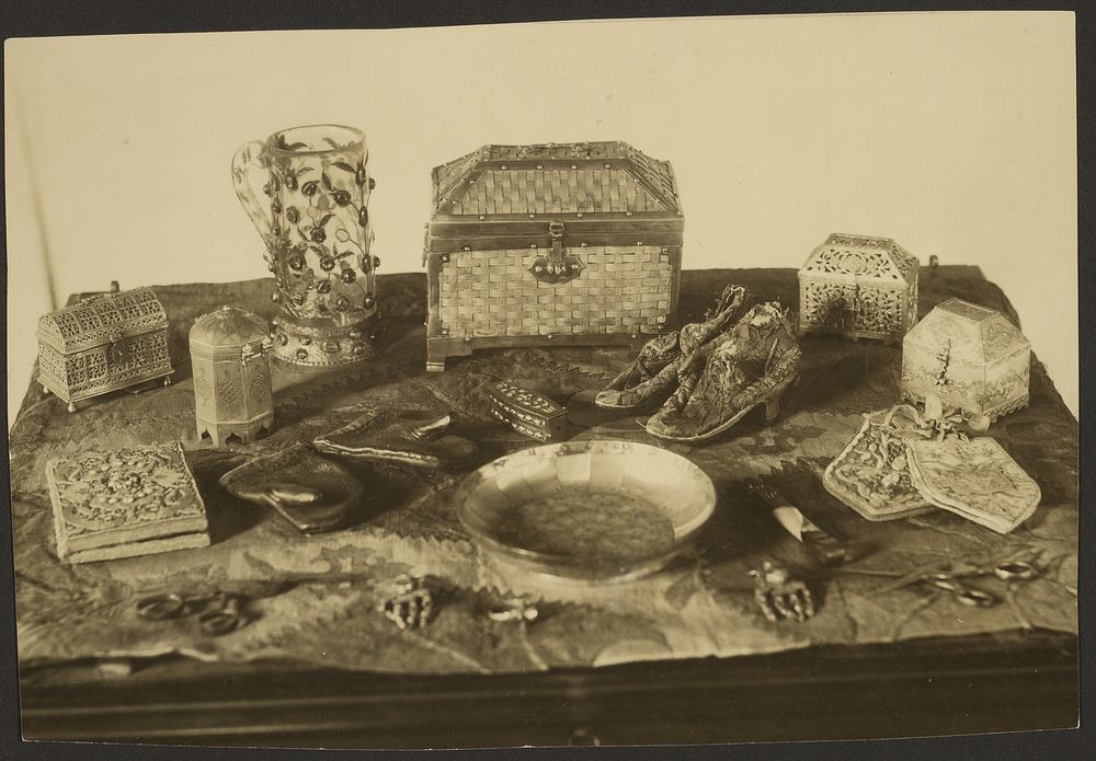 Lady's Domestic Objects belonging to the tsar Romanoff and his mother by Karl Karlovitz Bulla