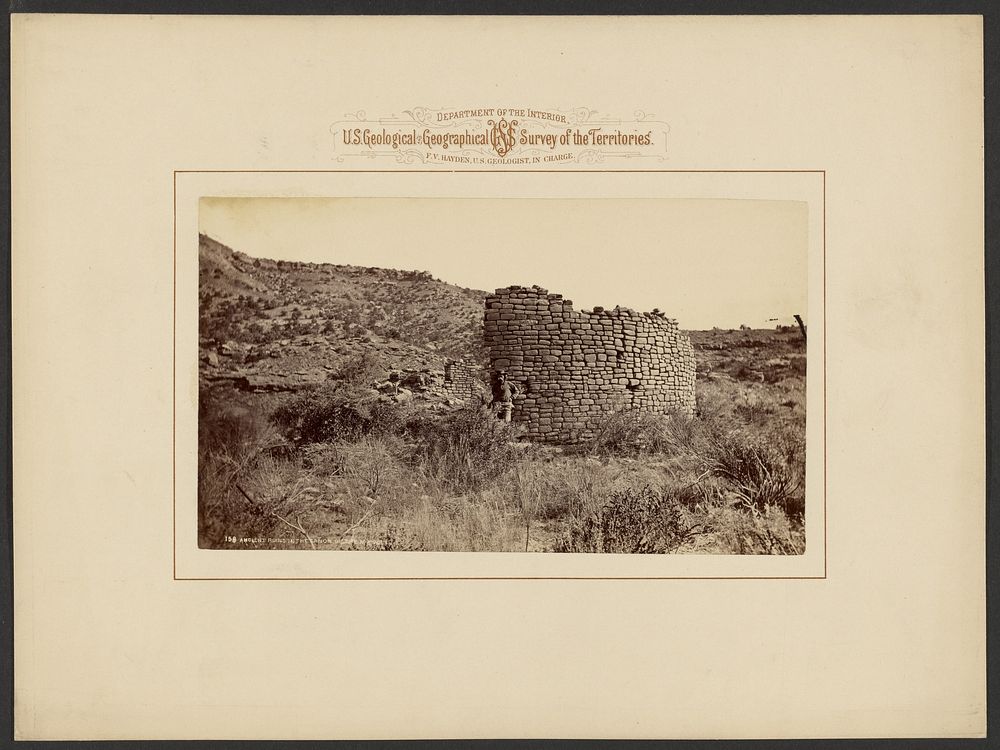 Ancient Ruins in the Cañon of the Mancos by William Henry Jackson
