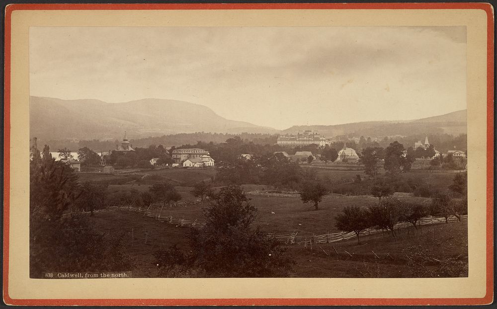 Caldwell, from the north. by S R Stoddard