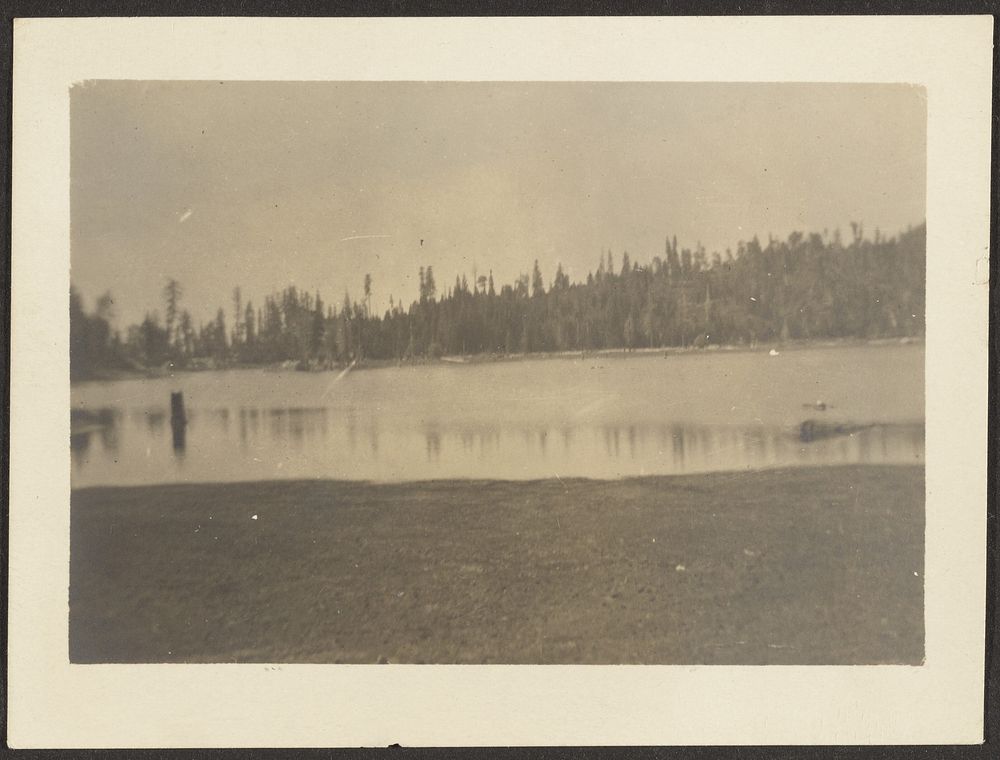 Landscape with Reflections in Water by Louis Fleckenstein