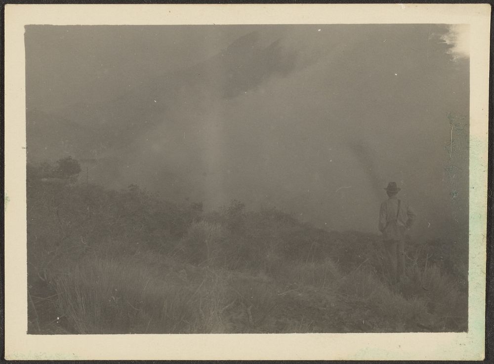 Figure in Mountain Landscape by Louis Fleckenstein