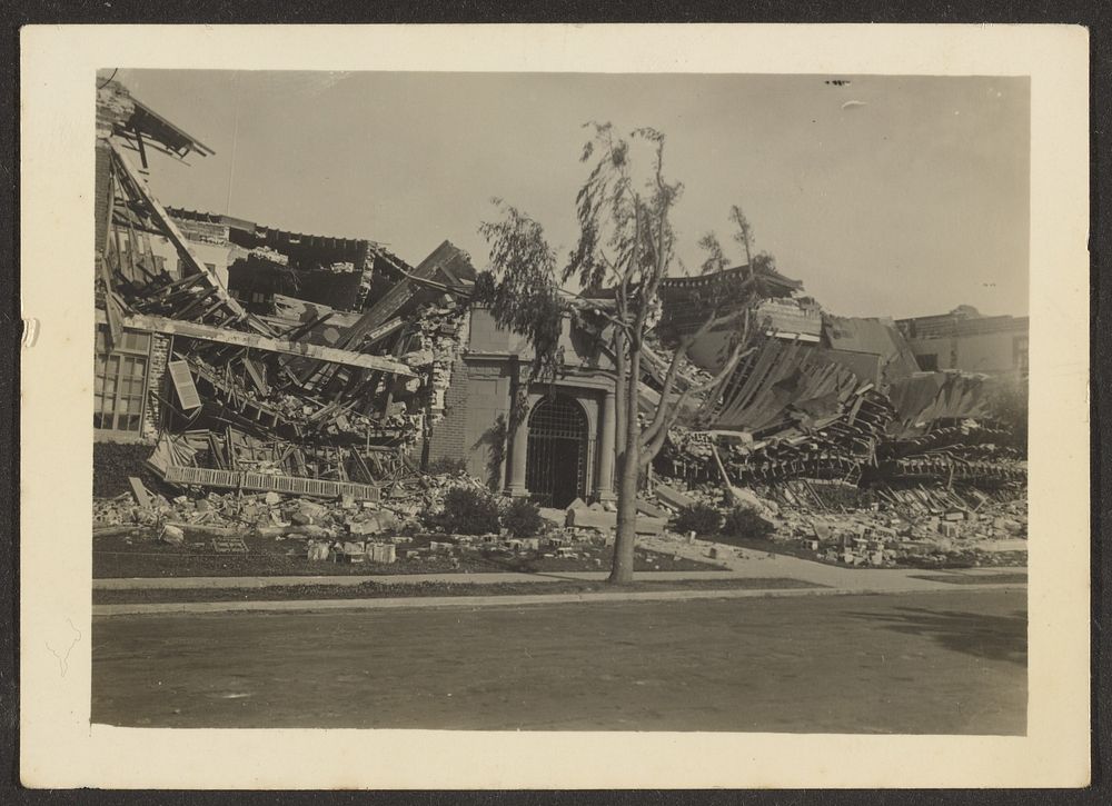 Destroyed Building by Louis Fleckenstein