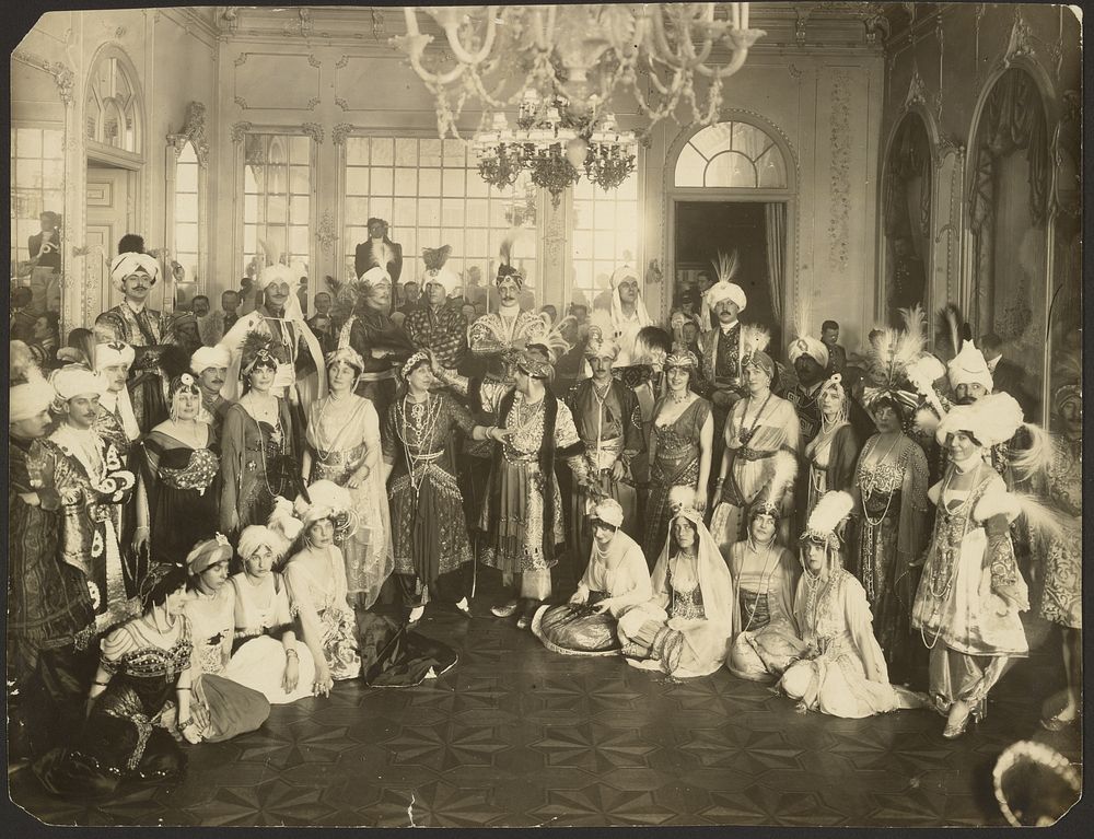 Costume Ball at Countess Kleinmichel with Highest St. Petersburg's aristocracy. by Karl Karlovitz Bulla