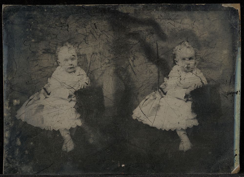 Double portrait of a little girl by Jacob Byerly