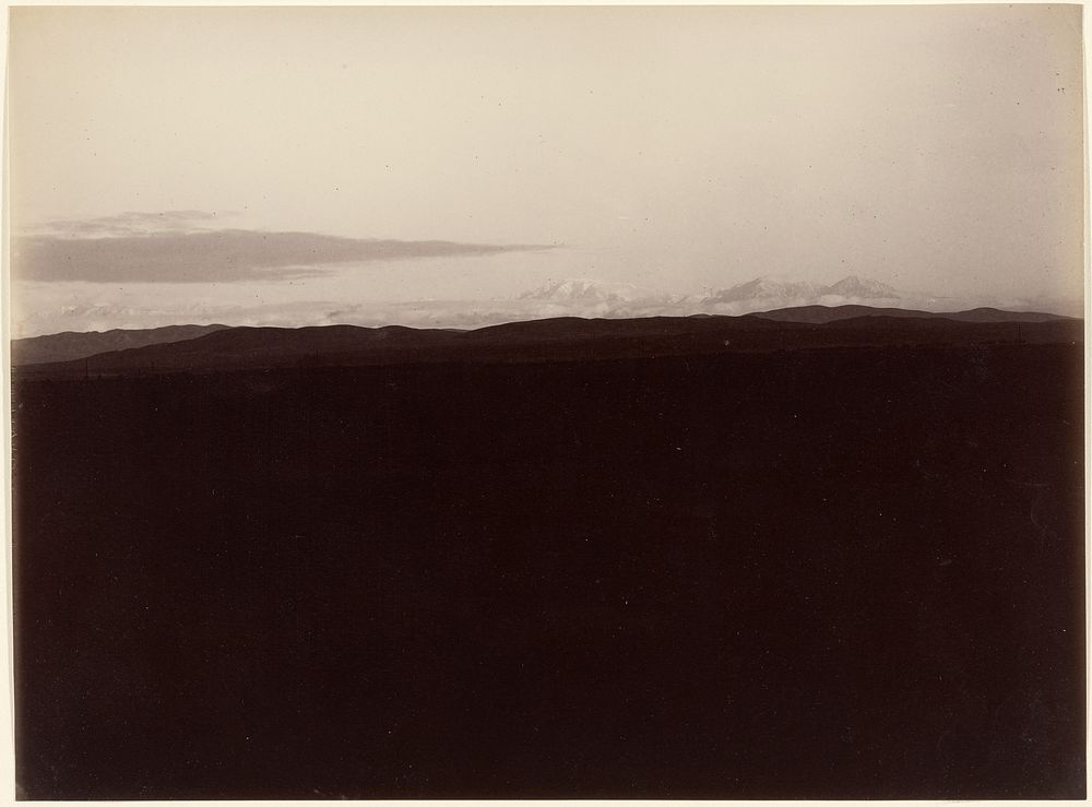 Plain - with Horizon #1 by George Davidson and Carleton Watkins