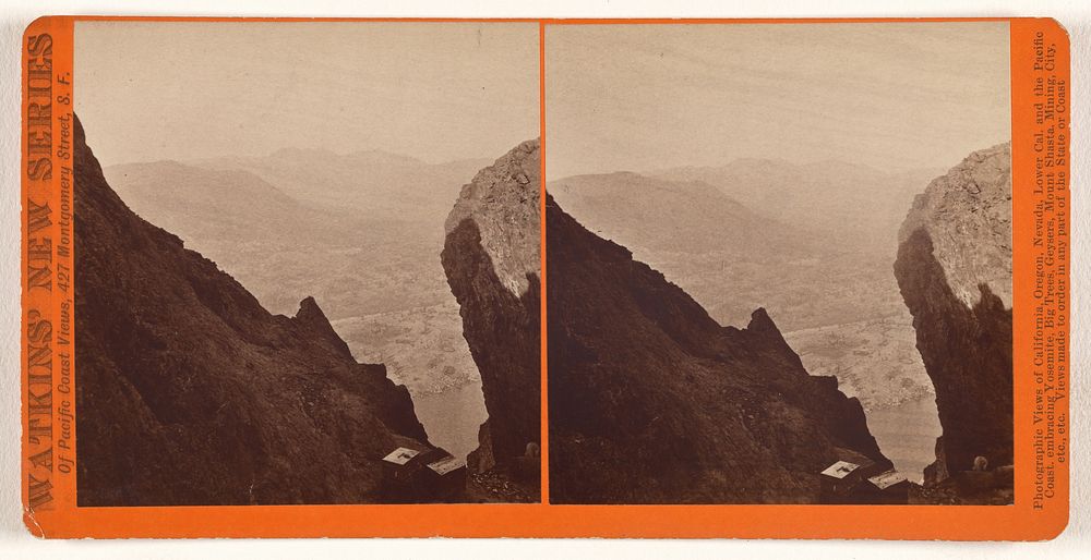 Round Top, Coast and Geodetic Station, 10,700 ft., Alpine County, California by Carleton Watkins