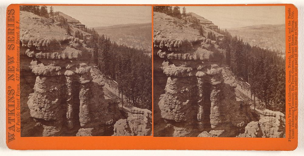 Basaltic Formation, Alpine County, California by Carleton Watkins