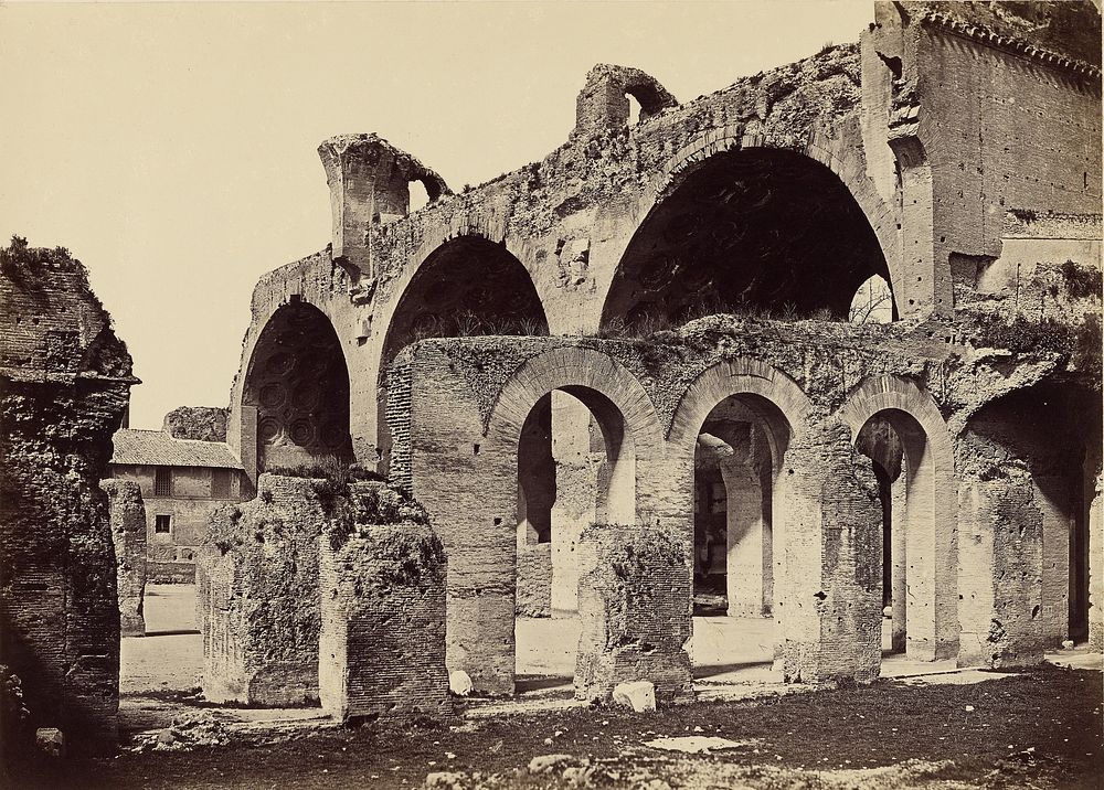 The Basilica of Maxentius, Rome by Tommaso Cuccioni