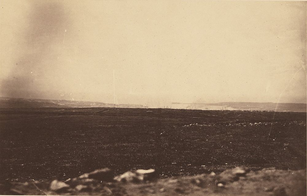Sebastopol, from the Redoubt des Anglais. by Roger Fenton