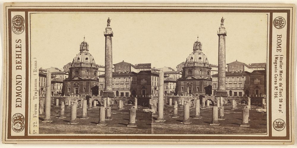 Forum Trajanum (Roma) by Edmondo Behles