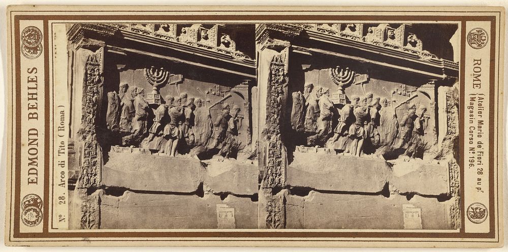 Arco di Tito (Roma) [Detail] by Edmondo Behles