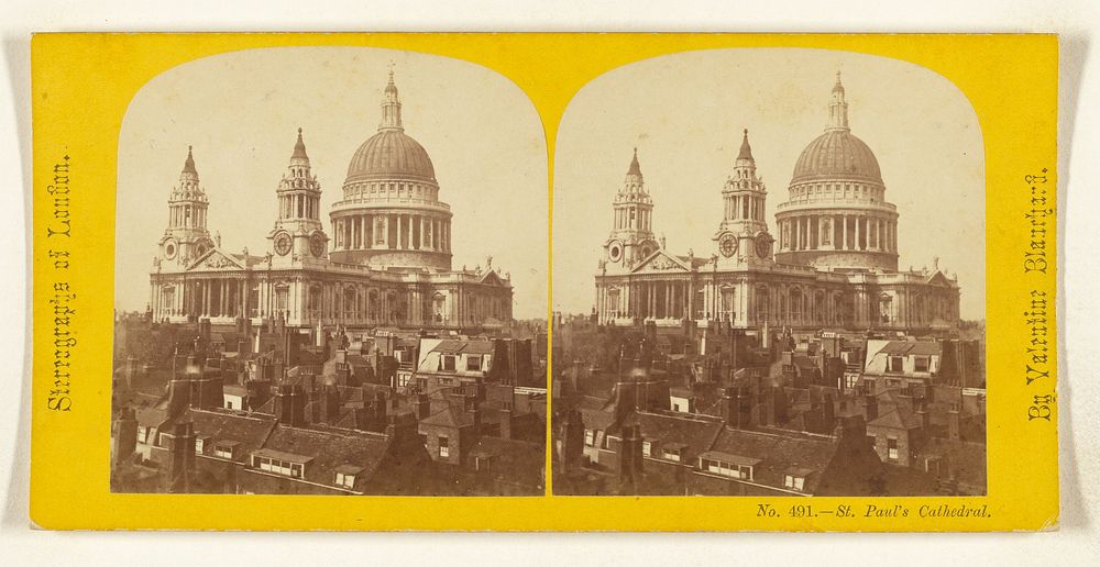 St. Paul's Cathedral. [London, England] by Valentine Blanchard