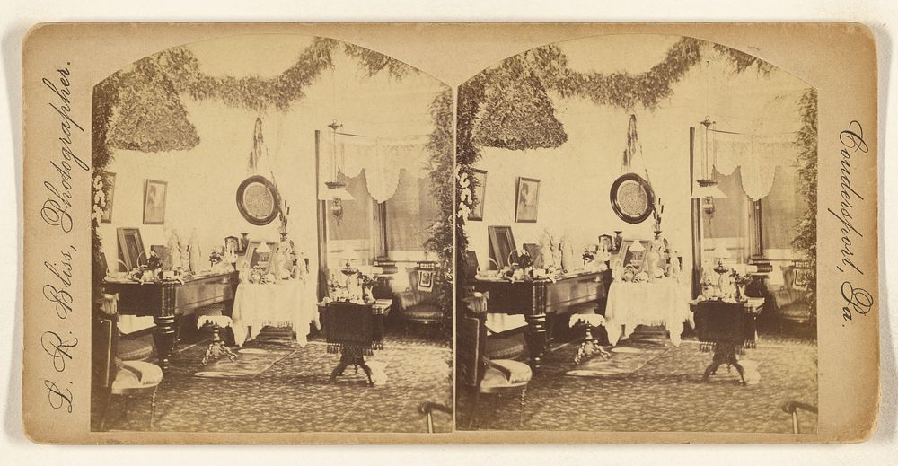 Interior of a house at Coudersport, Pa. by Lalon R Bliss