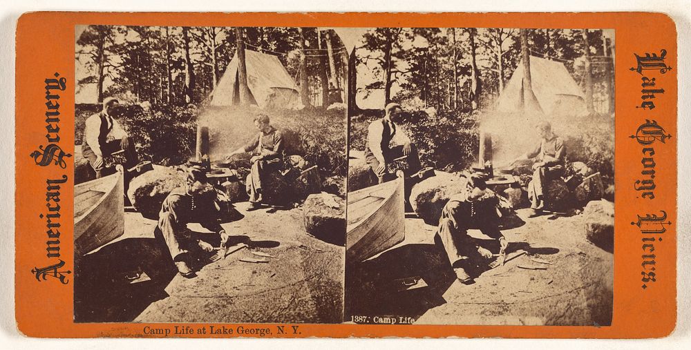 Camp Life at Lake George, N.Y.