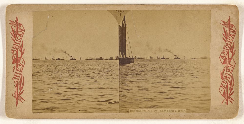 Instantaneous View, New York Harbor.