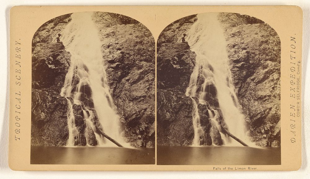 Falls of the Limon River. by Timothy H O Sullivan