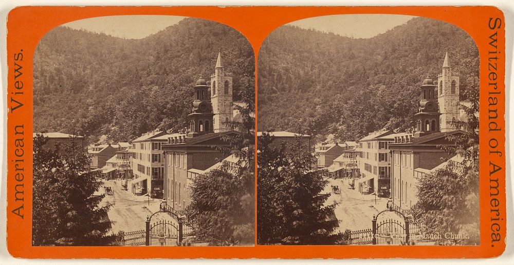 View in Mauch Chunk. [Penn.] by Edward and Henry T Anthony and Co