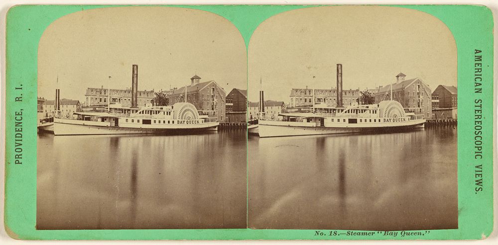 Steamer "Bay Queen." by American Stereoscopic Company