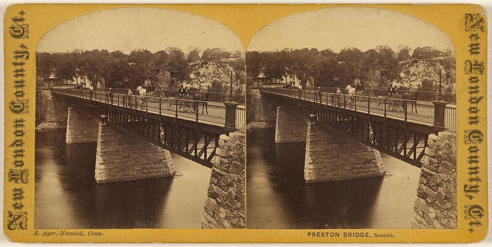 Preston Bridge, Norwich [Ct.] by E Ayer
