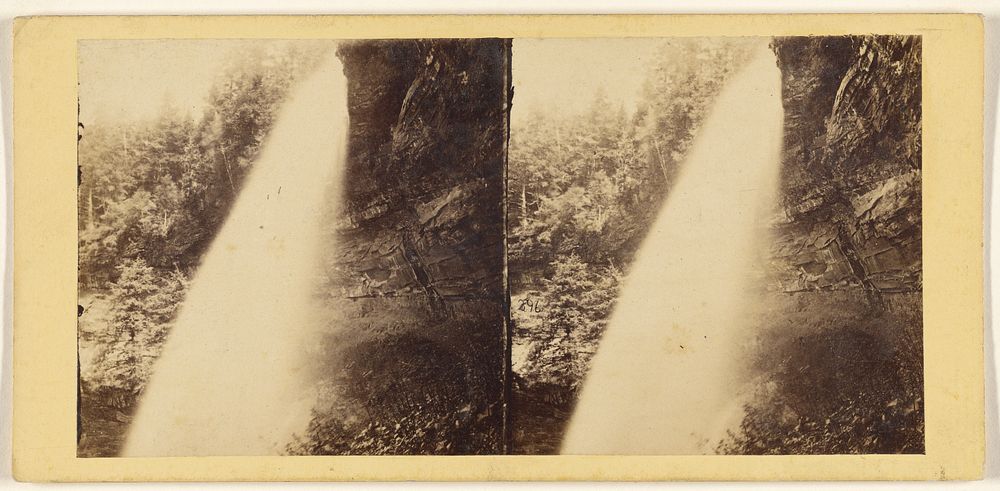 Kauterskill Fall, From Under the Bluff. by Edward Anthony