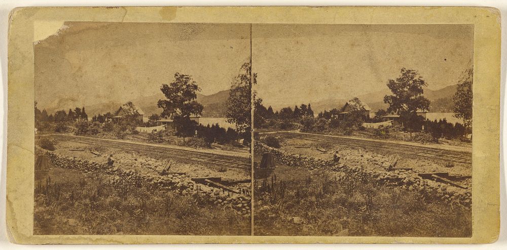 A View from Garrison's, Looking South. by Edward Anthony