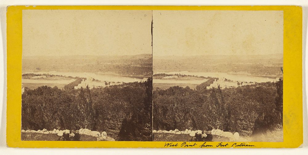 West Point from Fort Putnam. by Edward Anthony