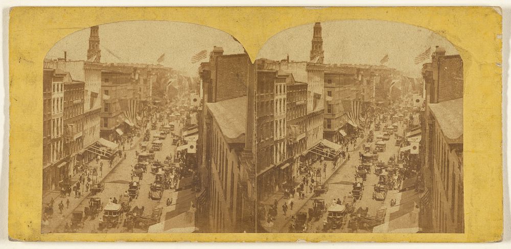 Instantaneous View. Broadway - No. 122. by Edward and Henry T Anthony and Co