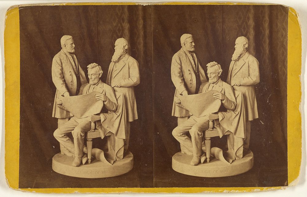 Statuary. Council of War. [By John Rogers] by Edward and Henry T Anthony and Co