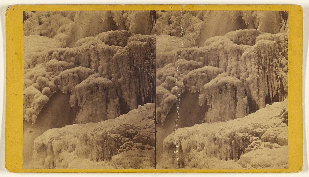 Indian Fall, veiled with Icicles, West Point. by Edward and Henry T Anthony and Co
